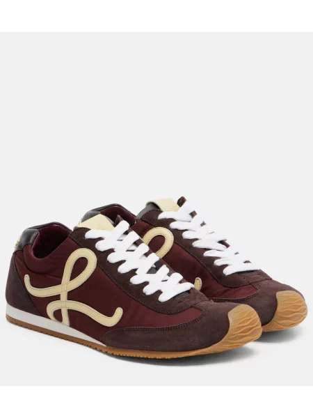 Sneakerși Loewe din piele de căprioară