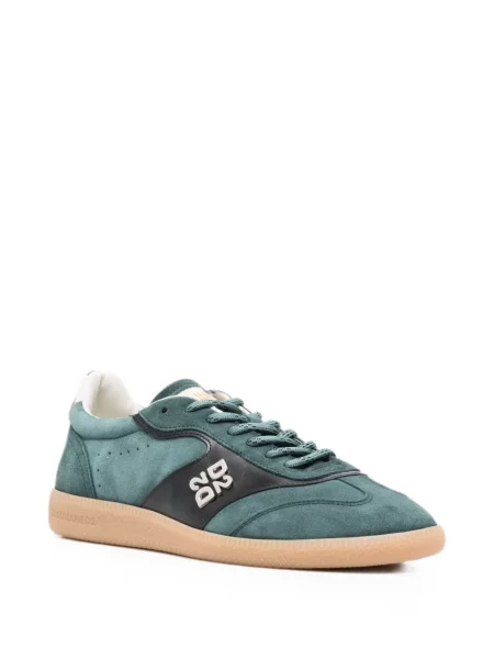 Sneakerși Dsquared2 cu aplicații verde