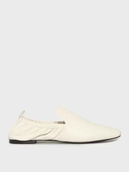 Кожаные балетки Prpy белые
