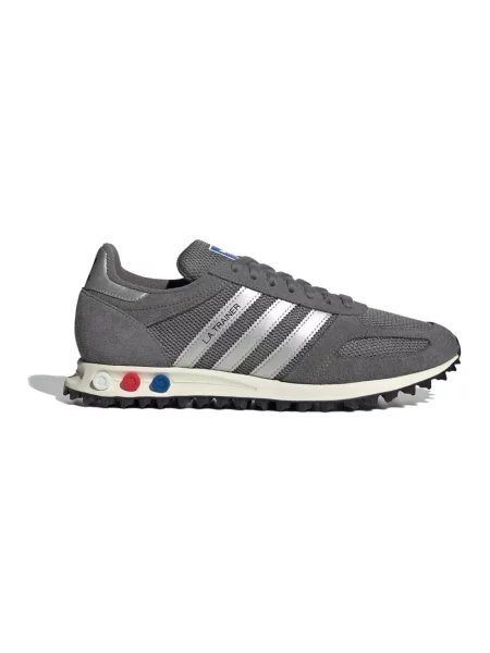 Sneakersy Adidas Originals skórzane szare