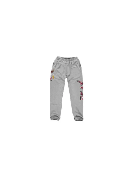 Fleecová fleecová mikina Mitchell & Ness sivá