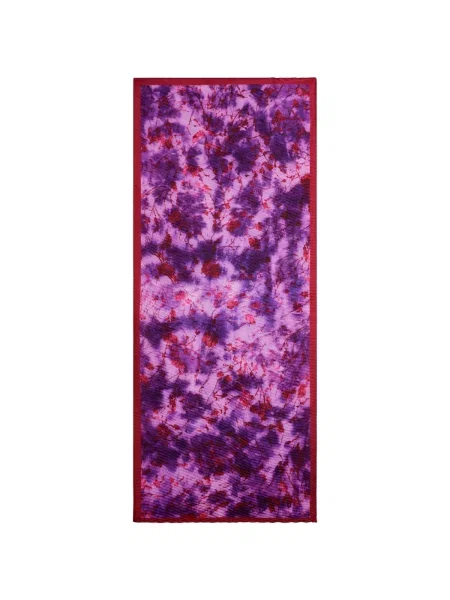 Šal Desigual s cvjetnim printom bordo