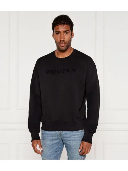 Alexander McQueen Hanorac negru