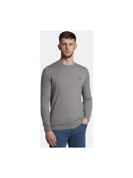 Sweter Lyle & Scott wełniany szary