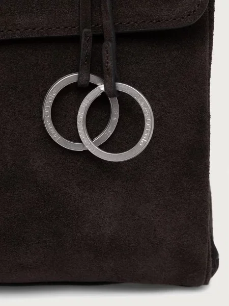 Marc O'Polo чанта tote дамска от кожа кафяво
