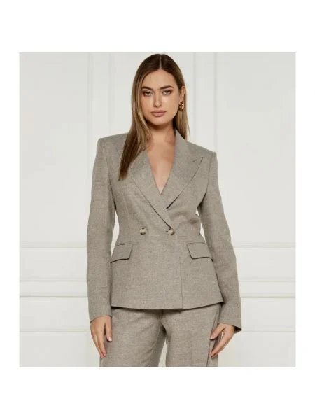 BOSS BLACK Sacou Jia cu adaos de lână negru