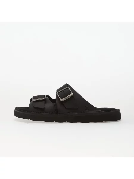 Sneakers Clarks Solsbury Strap Black Leather EUR 42 negru