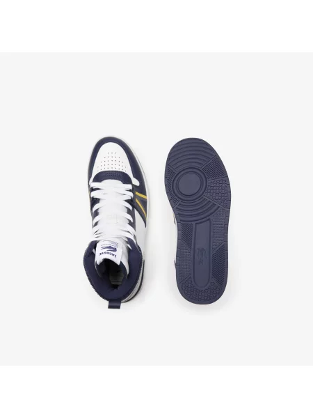 Lacoste Buty Sportowe Mid Leather białe