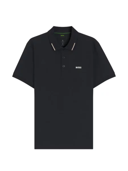 Tricou polo Boss negru