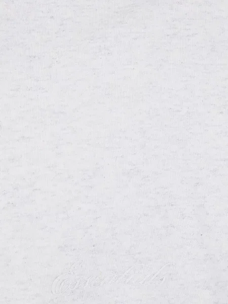 Тениска Fear Of God Essentials с кръгло деколте сиво