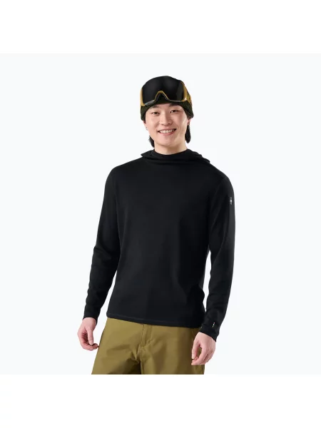 Termic lenjerie de corp termoactivă Smartwool din lână merinos clasici negru