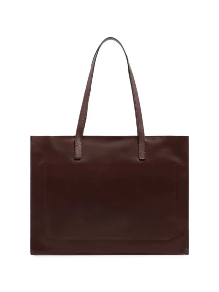 Geantă shopper The Bridge din piele maro