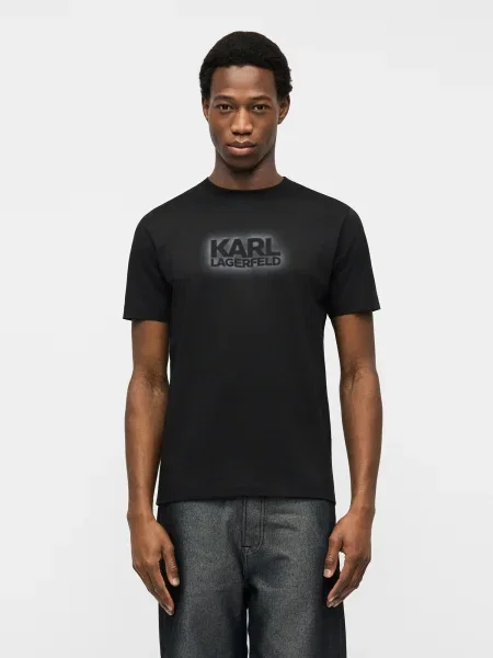Karl Lagerfeld Tričko / biela čierna