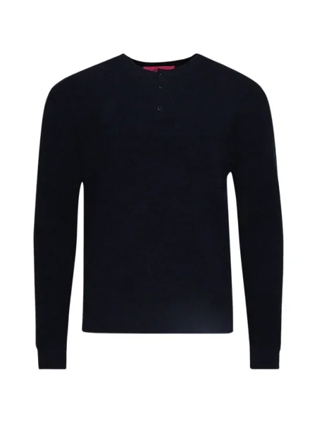 Pulover The Elder Statesman cu nervuri negru