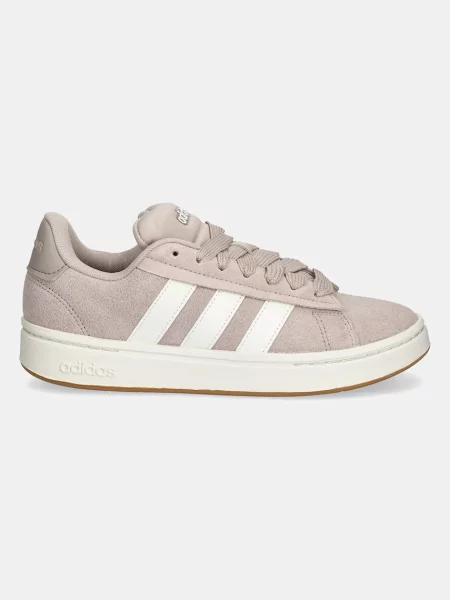 Adidas Semišové tenisky Grand Court Alpha ružová