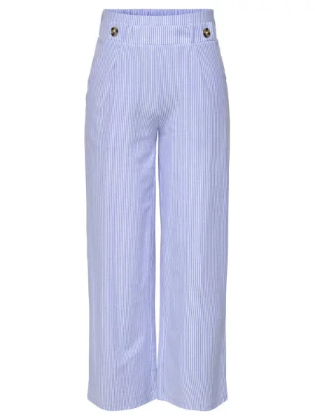 JDY Hlače Nelli Wide Leg plava