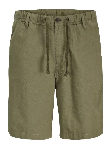 Jack & Jones Plus Παντελόνι τσίνο JPSTJAIDEN λαδί