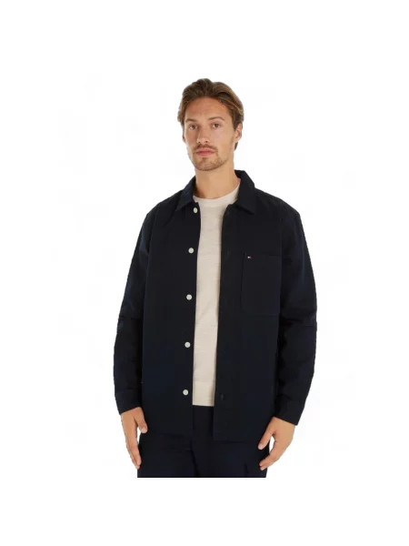 Kurtka koszulowa Tommy Hilfiger niebieska