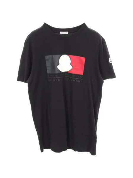 Tricou Moncler cu imagine negru