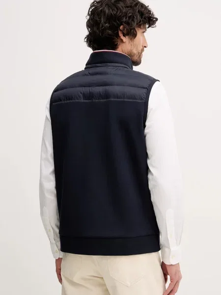 Vesta Tommy Hilfiger tmavomodrá přechodná
