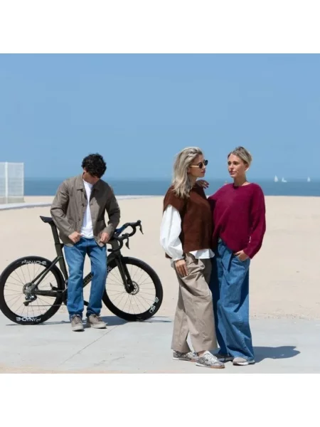 Sweter Cycleur De Luxe czerwony