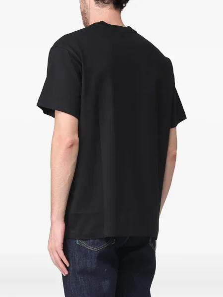 Tricou Versace Jeans Couture cu imagine negru