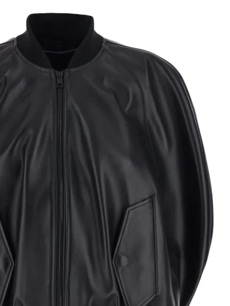 Geanta de piele Balenciaga negru