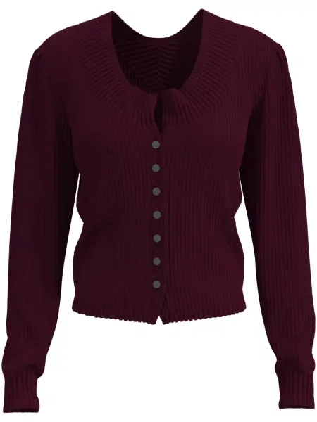 Cardigan Maccapani roșu