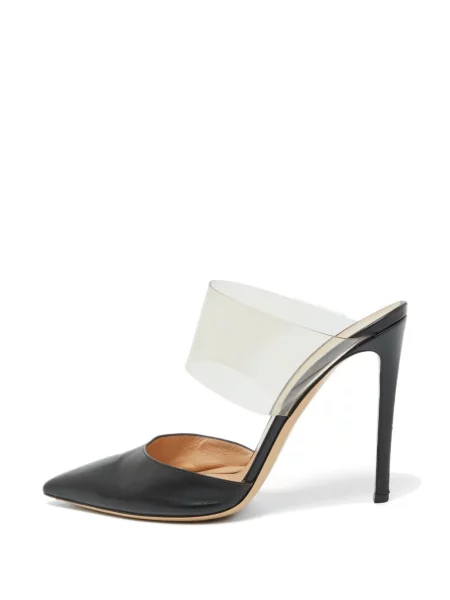 Papuci tip mules Gianvito Rossi negru
