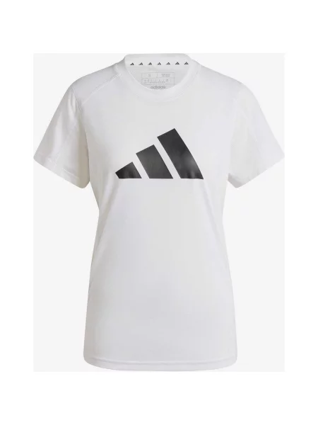 Koszulka adidas Train Essentials Big Performance Logo Training krótki rękaw XS biała
