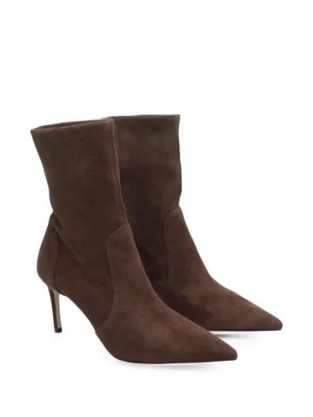 Cizme scurte Stuart Weitzman maro