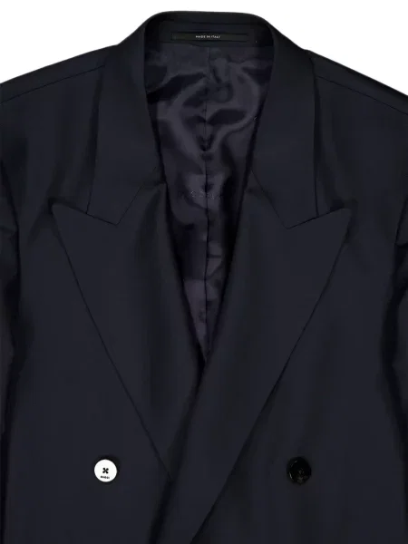 Dvouřadá bunda Gucci modrá