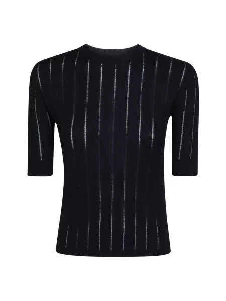 Sweter Max Mara Studio wełniany niebieski