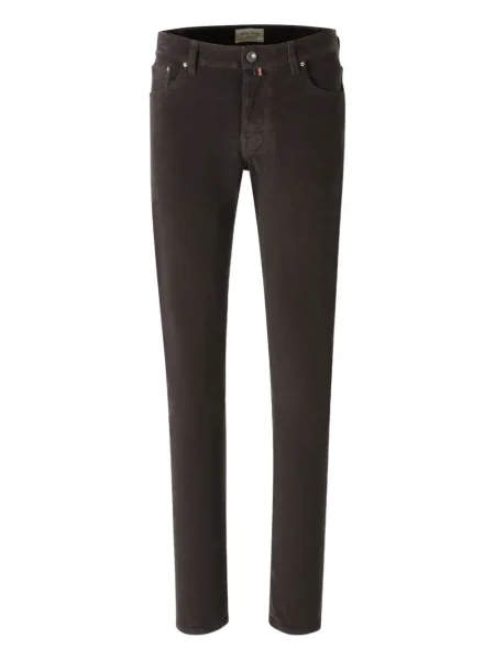 Manšestrové džíny Jacob Cohen hnědé