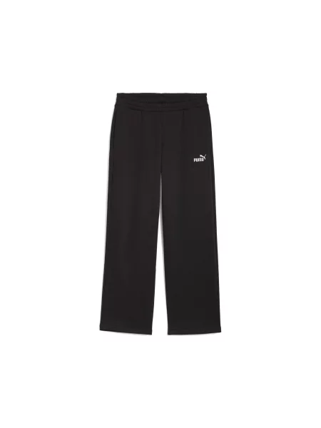 PUMA Pantaloni Essentials negru alb