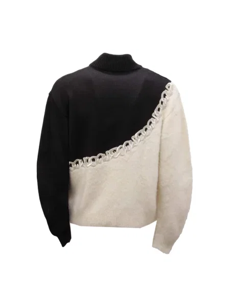 Sweter z golfem Gcds czarny