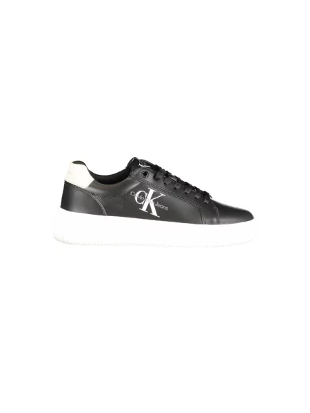 Sneakersy Calvin Klein Jeans chunky białe