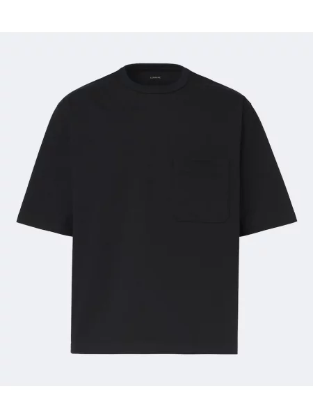 Tricou Lemaire din jerseu negru