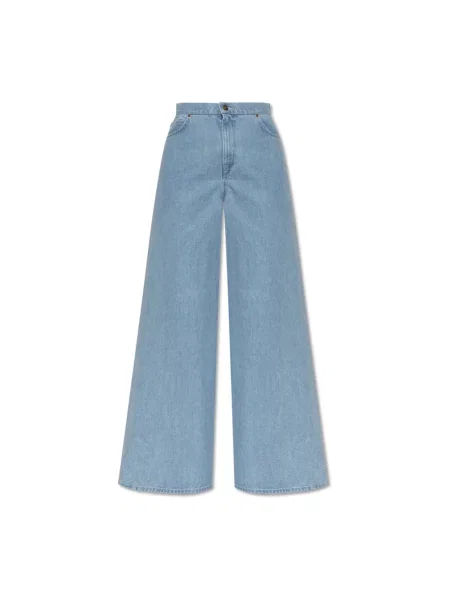 Jeansy Max Mara niebieskie
