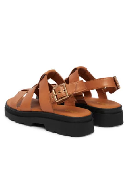 Clarks Basutės Strap ruda