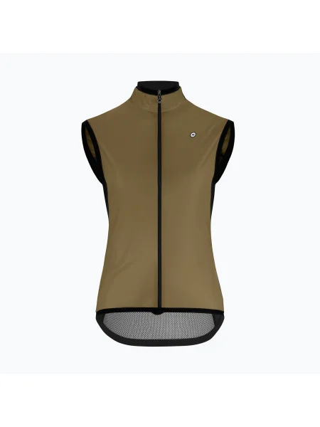 Дамска жилетка за колоездене ASSOS Uma GT Wind C2 W bronze ash кафяво