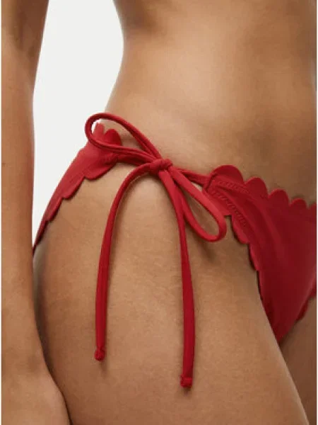 HUGO Bikini alsó Original piros