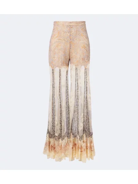 Pantaloni Zimmermann de mătase