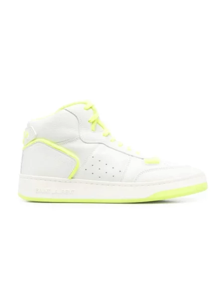 Sneakersy Saint Laurent skórzane białe