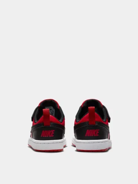 Дитячі Кеди низькі NIKE COURT BOROUGH LOW RECRAFT синтетичний червоний