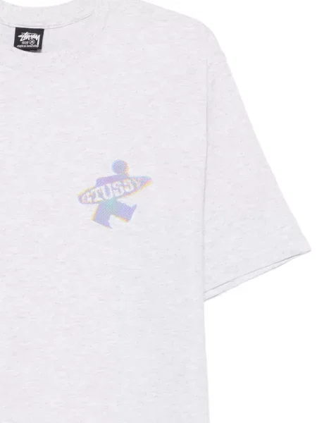 Μπλούζα Stüssy με σχέδιο γκρι
