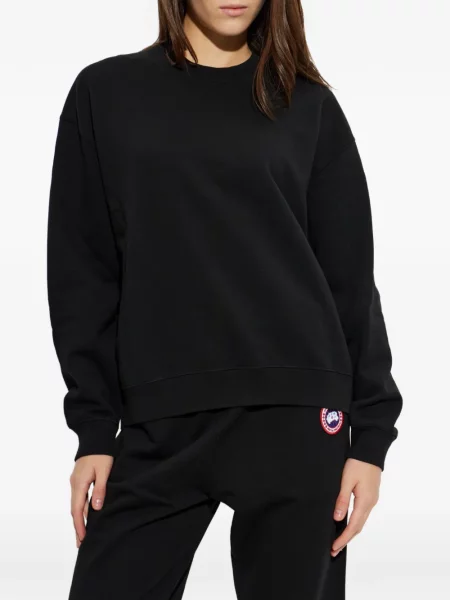 Hanorac Canada Goose cu autograf negru
