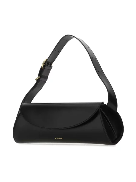 Torebka Jil Sander skórzana czarna