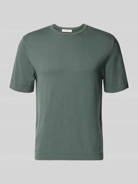Damski t-shirt o kroju regular fit z czystej bawełny ekologicznej model TORINO' Selected Homme różowa