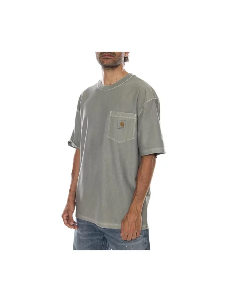 T-shirt Carhartt WIP S/S Loose Pocket T-Shirt UNISEX Shady Green Garment Dyed M zielona